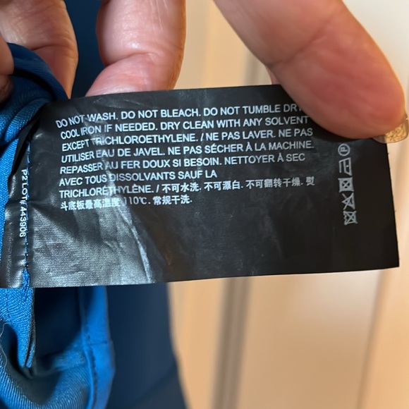 Blouse by Theory, Sz Large, Beautiful blue/green - Picture 6 of 7